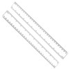 12 inches Plastic Ruler & 6 inch Straight Ruler &