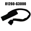 ZYWUOY Rear Tailgate Release Switch, 81260-G3000, Manual Push Button, Black,