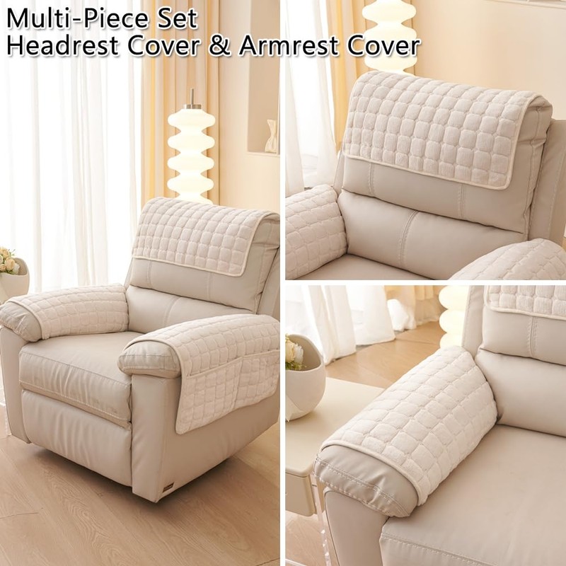 Armrest Chair Covers, Nonslip Armchair Slipcover Couch Arm Rest Cover
