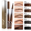 Liquid Eyebrow Pen, Brow Fection Angled Brush Eyebrow Pencil, Precise