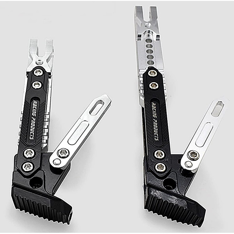 TradeWind Motorcycle Side Stand Maintenance Stand Kickstand Height Adjustable Aluminum