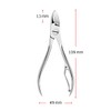 ZWILLING nail nippers for thick nails made of stainless steel,