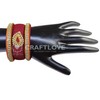 Goelx Festive Offer: Red Silk Thread Handmade Bangle Bracelet for