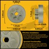 HASME 2-Pack Replacement Drive Sprockets for Dewalt Chainsaw Replaces for