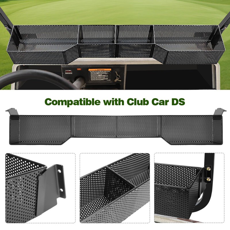 AIPSET Golf Cart DS Front Inner Basket, Golf Cart Dash