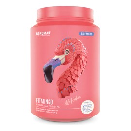 Birdman Fitmingo Protena Vegana en Polvo con Inositol cido Hialurnico Sin Lcteos Blueberry 1.02kg