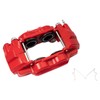 TRQ Front Left Right Brake Caliper Performance Red Driver Passenger