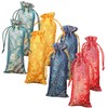 Healeved 8pcs Drawstring Storage Bags Multi Purpose Jewelry Pouches for