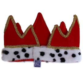Nativity Wiseman Red Velour King Prince Crown