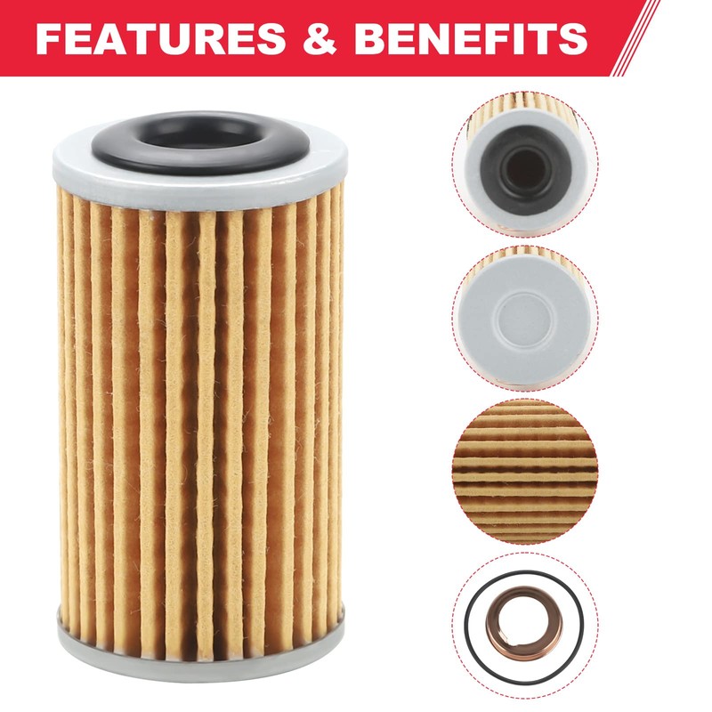 Transmission Oil Filter 31726-28X0A 31726-3JX0A Fits for 2013-2019 Nissan Altima
