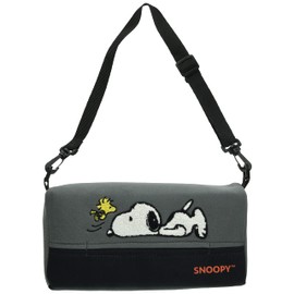 Bonform 7262-05GY Relaxed Snoopy Tissue Cover, 4.7 x 9.8 x 1.8 to 2.6 inches (12 x 25 x 4.5 to 6.5 cm), Gray