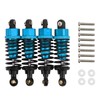 4 Pack Shock Absorber Damper RC Adjustable Shocks Absorber Springs