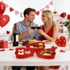 50Pcs Valentine's Day Heart Shaped Container Box, Reusable 16.9 Oz