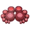 14 Pack Rocaris Buffing Flap Wheels - 7 Size Flap