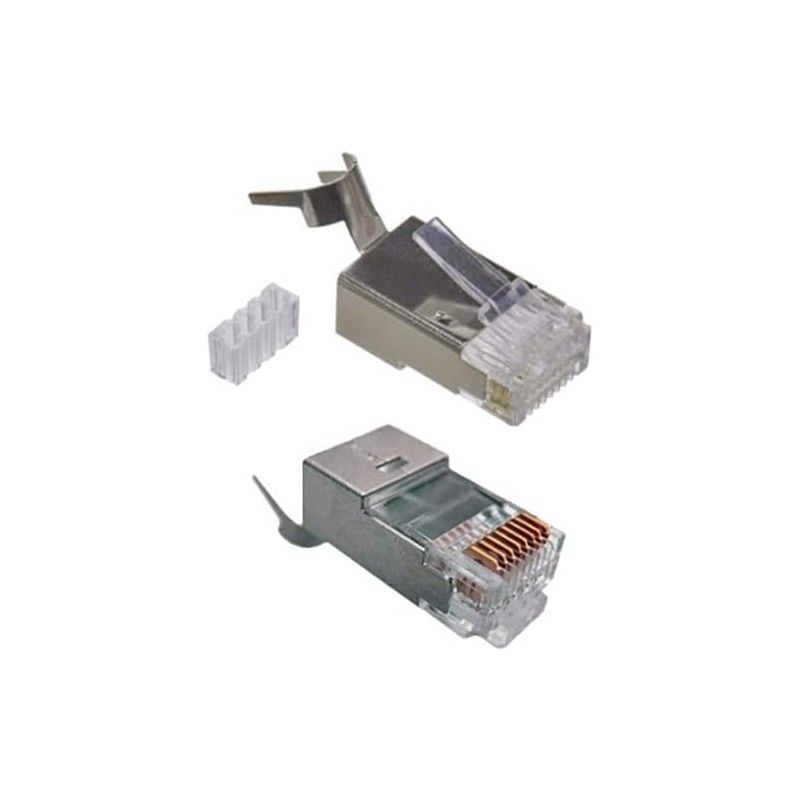Electriduct CAT6A STP RJ45 Shielded Modular Plug - 100 Pieces