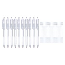 Glue Pens,10 PCS Glue Pens 18s Quick Drying White Tacky Glue Pens with 20 Replacement Refills for DIY Crafts Scrapbook Glue Pen Scrapbook Quick Dry Glue Pen for Women Man