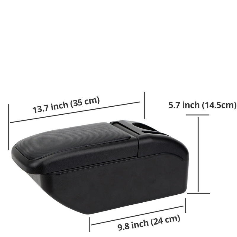 AULPHIKE Compatible with Scion XD Armrest 2008-2016 Car Center Console