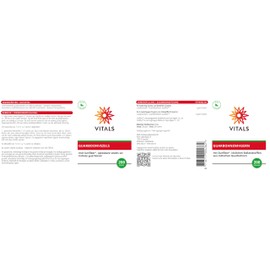 Vitals - Guar Bean Fibres 200g with Sunfiber, Soluble Fibre from Indian Guarbonen. 100% Vegan