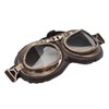 [ZCJSZP] New Retro Goggles Vintage Pilot Goggles Protective Gear Glasses
