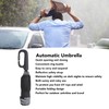 Automatic Umbrella Reflective Safety Strip Ring Buckle Umbrella Windproof Portable
