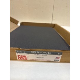 Square Scrub Square Scrub Pro Sandpaper 10 -Piece 80 -Grit Sheet