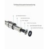PHASAT Long Shower Hose, 3.5 m Flexible Stainless Steel Replacement