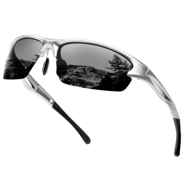 KANASTAL Sunglasses, Men's, Sports, Ultra Elastic Ear Hook, Frame, Polarized,