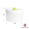 Plastic Large Salad Spinner Leaf Dryer Lettuce Veg Drainer Dressing