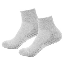 Amy Coulee Anti-Slip Socks, Nursing Care, Fall Prevention, Breathable, Loose, Elderly, Not Tightened, Easy to Stretch, Easy to Put on and Take Off, Non-Slip Socks, Men's, Women's, Swelling, 8.9 - 10.6