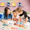 ENIKMOSD Wooden Maths Game Toy Counting Educational Game for Children,