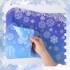 Glenmal 120 Winter Snowflake Paper Placemats Winter Wonderland Decorations Blue