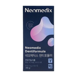 Neomedix Neomedics Denti Formula Review Ingredients Health Neomatics Dental Anti-Acid Effectiveness Bone 60 tablets / 네오메딕스 덴티포뮬러 후기 성분 건강 네오메틱스 치아 내돈내산 효능 뼈 60정