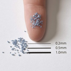 Color Sand, 7.1 oz (200 g), Navy Blue, 0.04 inch (07 mm), Coarse Grain (About 0.04 inch (1 mm) K2 Type, Made in Japan