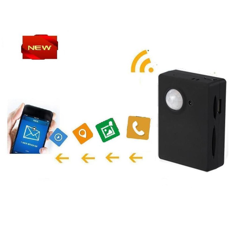 PIR Motion Sensor Alarm Automatic Video Recording Multifunctional Wireless GSM