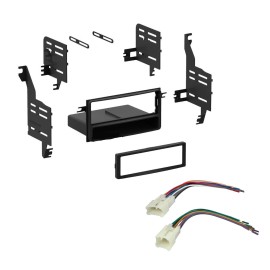 225 Dash Kit w/ Pocket Single DIN & Harness for 2004-2011 Toyota Scion Installation