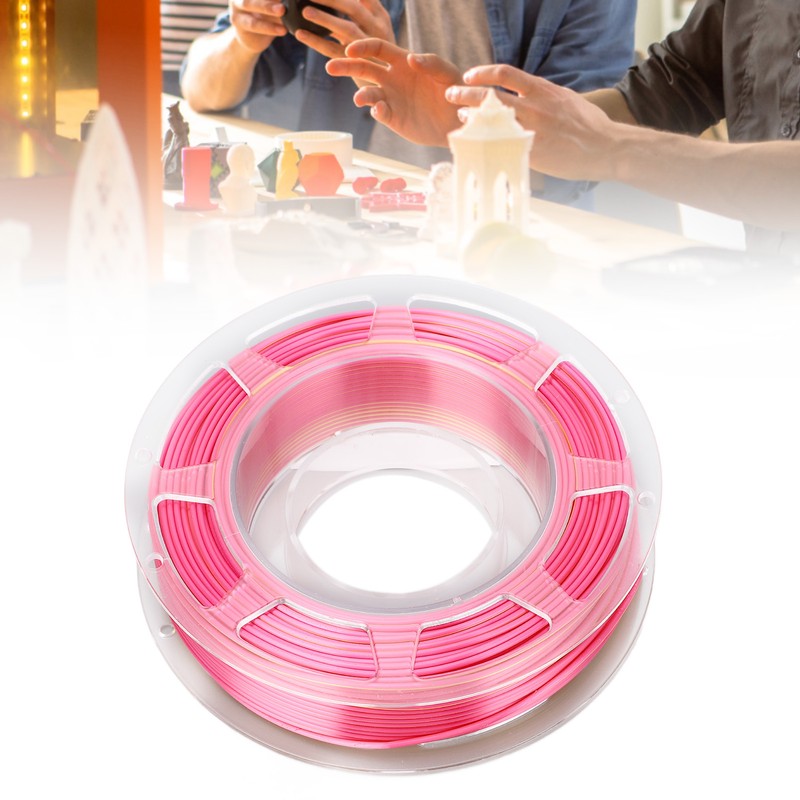 1.75mm PLA Filament Bundle Gold Red Dual Color Coextrusion Filament