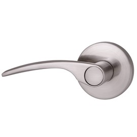 Design House 582130 Emblem Ronan Dummy Lever, Satin Nickel