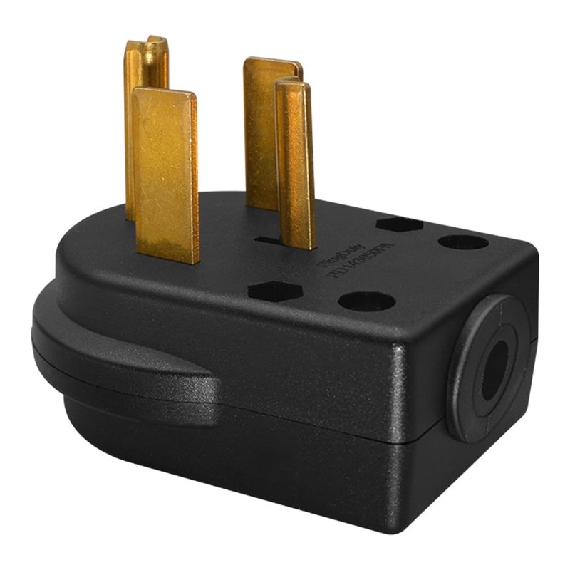 JORINDO Right Angle Nema 14-30P 30A 250V AC Plug,3 Pole