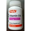 Rugby Vitamin D3 1000 IU (25mcg) 180 tablets