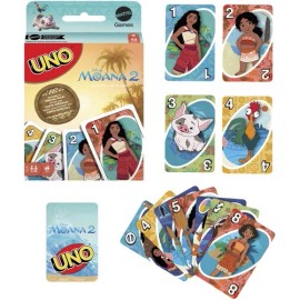 Mattel Games - UNO: Moana 2 [New Toy] Card Game, Table Top Game