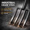 BIHOMIFI Digging Spading Fork Forged Steel with D Grip Handle