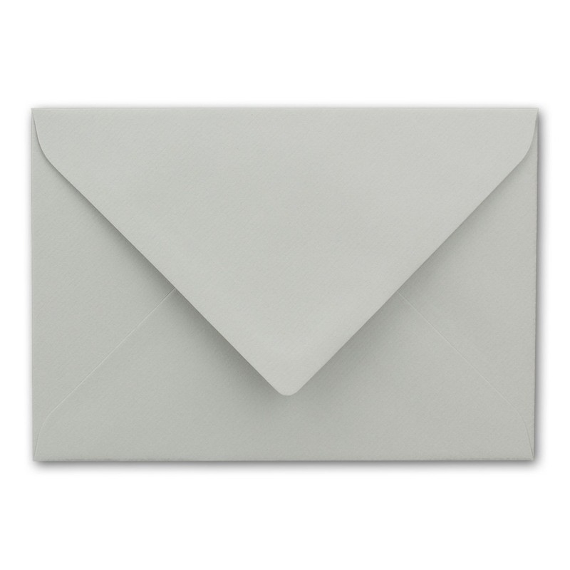 50 x envelopes in light grey - envelopes in DIN