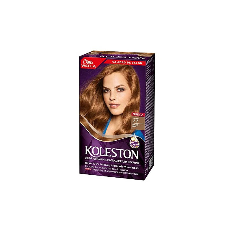 Koleston Tinte Permanente 77 Castaño Bambi, 70 ml - Paquete