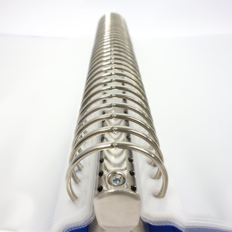 コクヨ ファイル クリアファイル POSITY 替紙式 水色 最大150枚 P3ラ-L740NLB