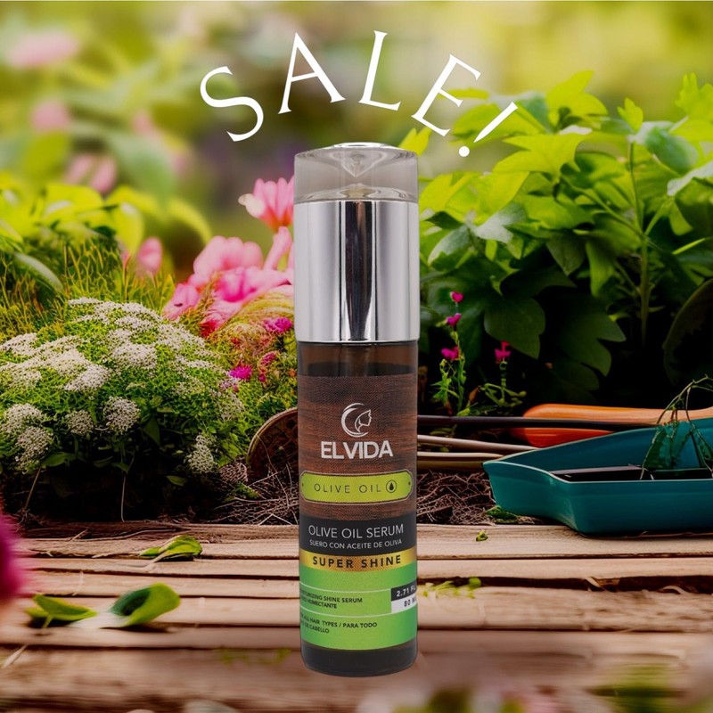 ELVIDA ELVIDA Olive Oil Hair Serum 80ml