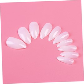 Mikinona Natural Nail Tips Kit 600pcs Nail Art Talons Full Cover for Nail Salon Home