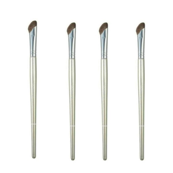 4 PcsGreen Angled Contour Brush, Nose Contour Brush, Small Angled