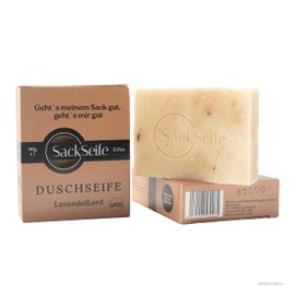 SackSeife Lavender Lord Natural Soap Pure Relaxation with Lavender Oil Body and Mind