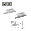 Sinoprotools Rounding Cutter Reversible Plates Reversible Blade 2 Pieces Replacement