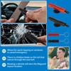 Pack of 2 Seat Belt Cutter, Emergency Hammer, Car, 2